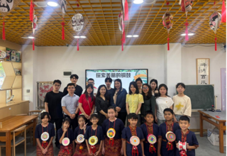 学院党建｜必赢766net手机版党委研究生第一党支部赴广西民族大学附小开展“铜鼓声声贺建交，童心共绘中泰情”非遗手工进课堂主题党日活动